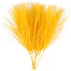 Kunstige fjær, gul, L: 15 cm, B: 8 cm, 10 stk./ 1 pk.