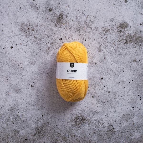 Astrid Ullgarn 50 g Canary yellow Järbo