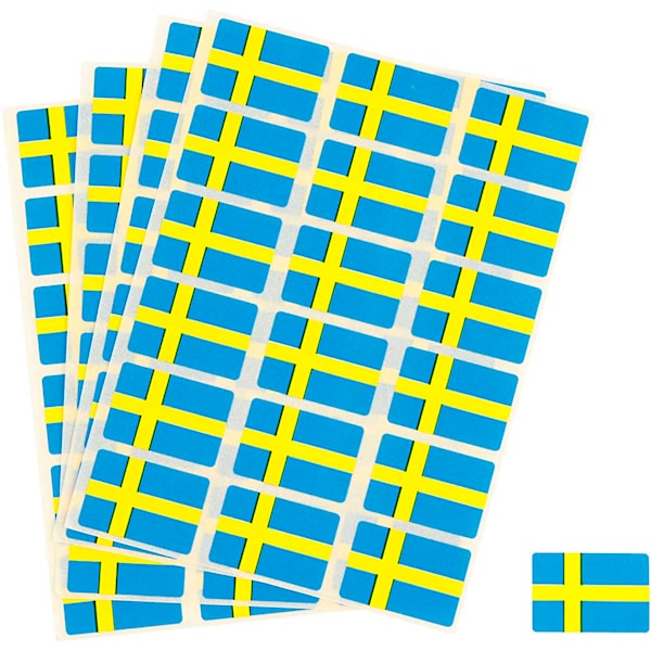 stickers svenska flaggan stickers svenska flaggan