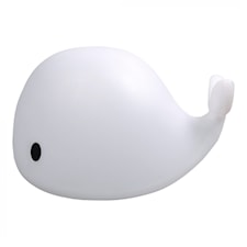 LED-lampa Christian the whale 30 cm Filibabba