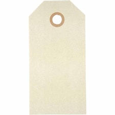 Etikett Manillamärken Råvit 5x10 cm 20-pack