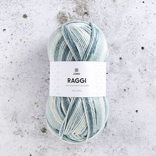 Raggi Garn Ullmix 150 g Harper's Suspicions 33 Järbo