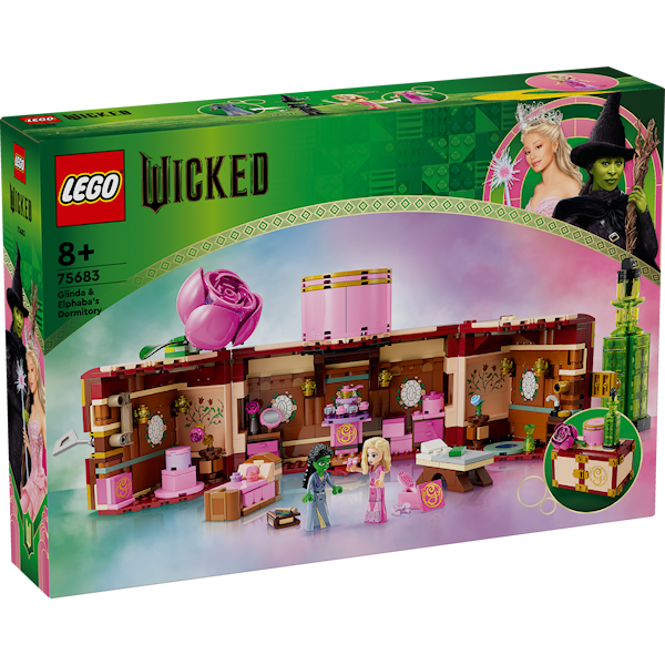 Glinda og Elphabas studentrom LEGO® Wicked (75683)