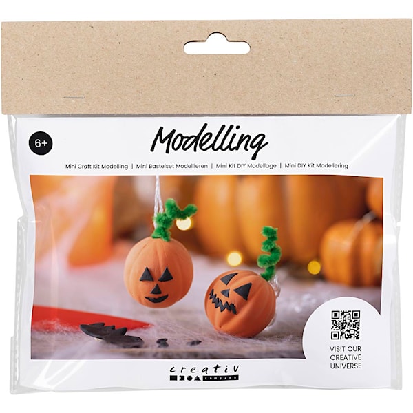 Mini DIY Kit Modellering, Gresskar, 1 pk.