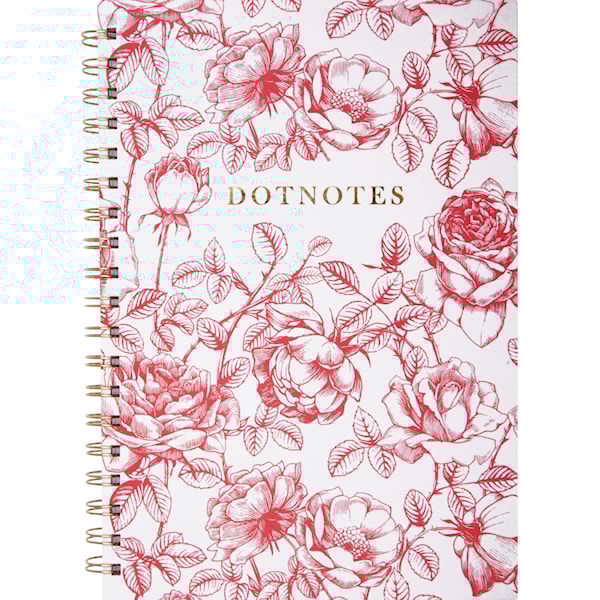DotNotes Spiral Blomst Burde