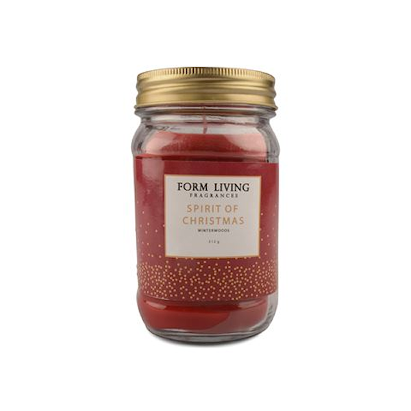 Doftljus Glasburk Christmas mellan