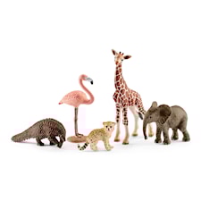 Vilda Djur, 5-pack, Schleich
