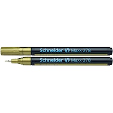 Schneider Maxx 278 Paint Marker Gullpenn 0,8 mm Nålespiss