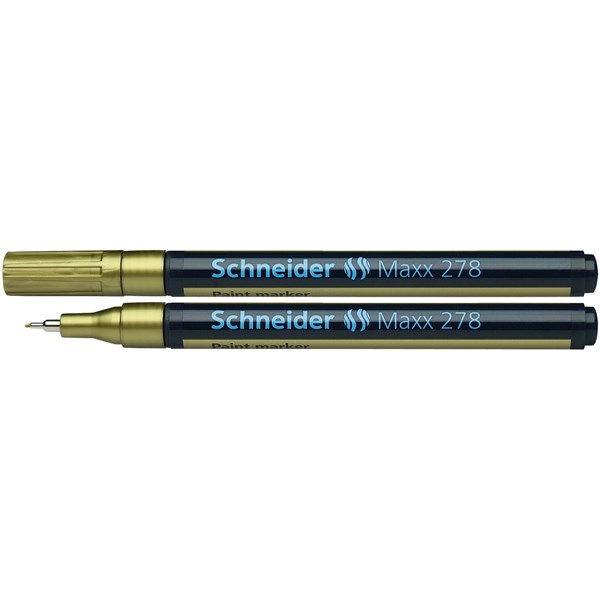 Schneider Maxx 278 Paintmarker Guldpenna 0,8mm nålspets
