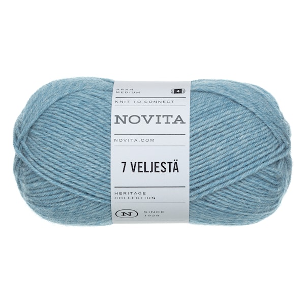 7 Brødre Garn Ullmiks 100 g is 014 Novita