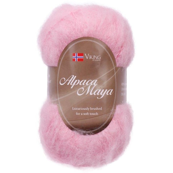 Viking of Norway Alpaca Maya 50 gr roosa