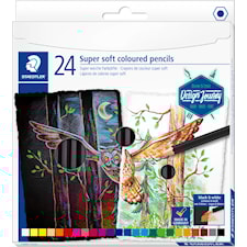Fargeblyanter Supermyke 24-p Design Journey Staedtler