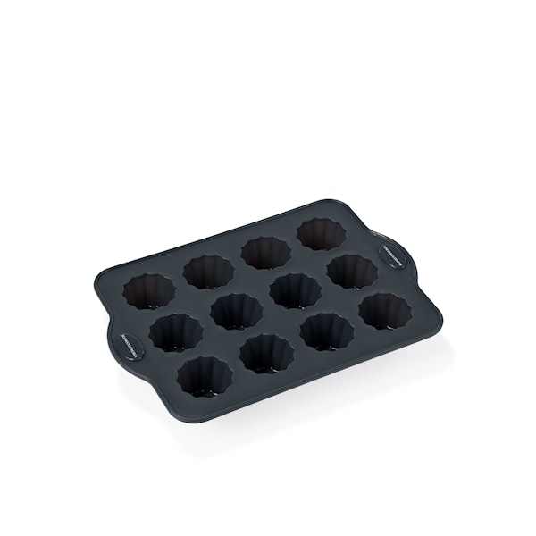 Blomsterbergs Portionsform Silikon Grå (grå) - julbak Blomsterbergs Portionsform Silikon Grå (grå) - julbak